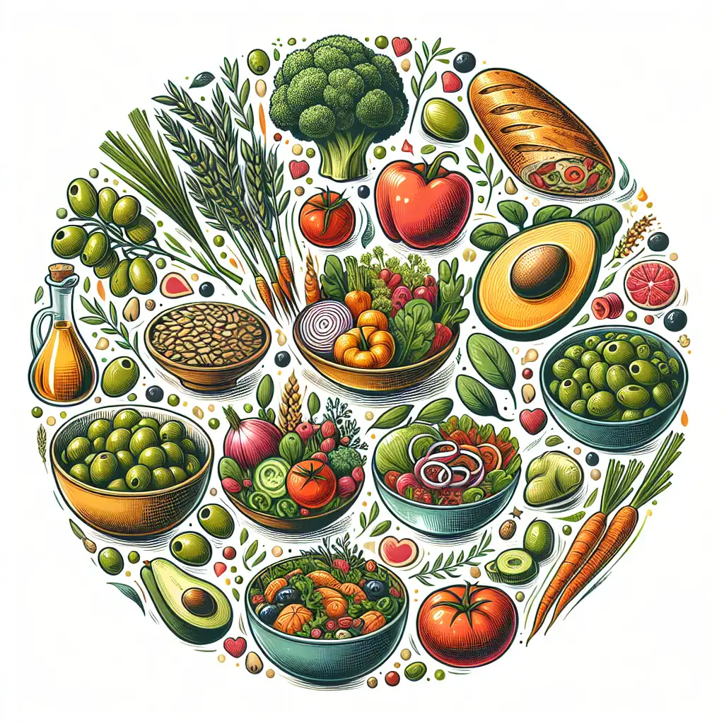 Menu Diet Mediterania untuk Kesehatan Jantung Optimal