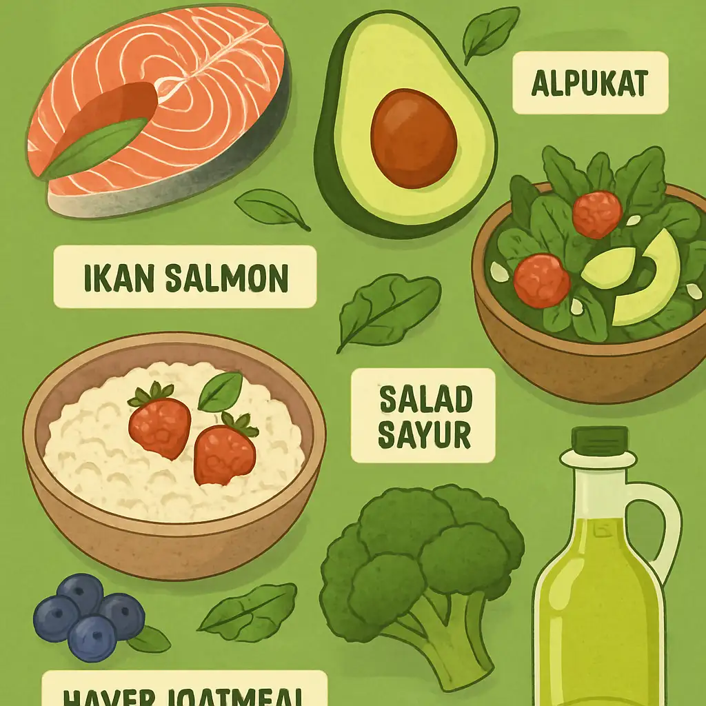 Menu Diet Sehat untuk Mengatasi Kolesterol Tinggi