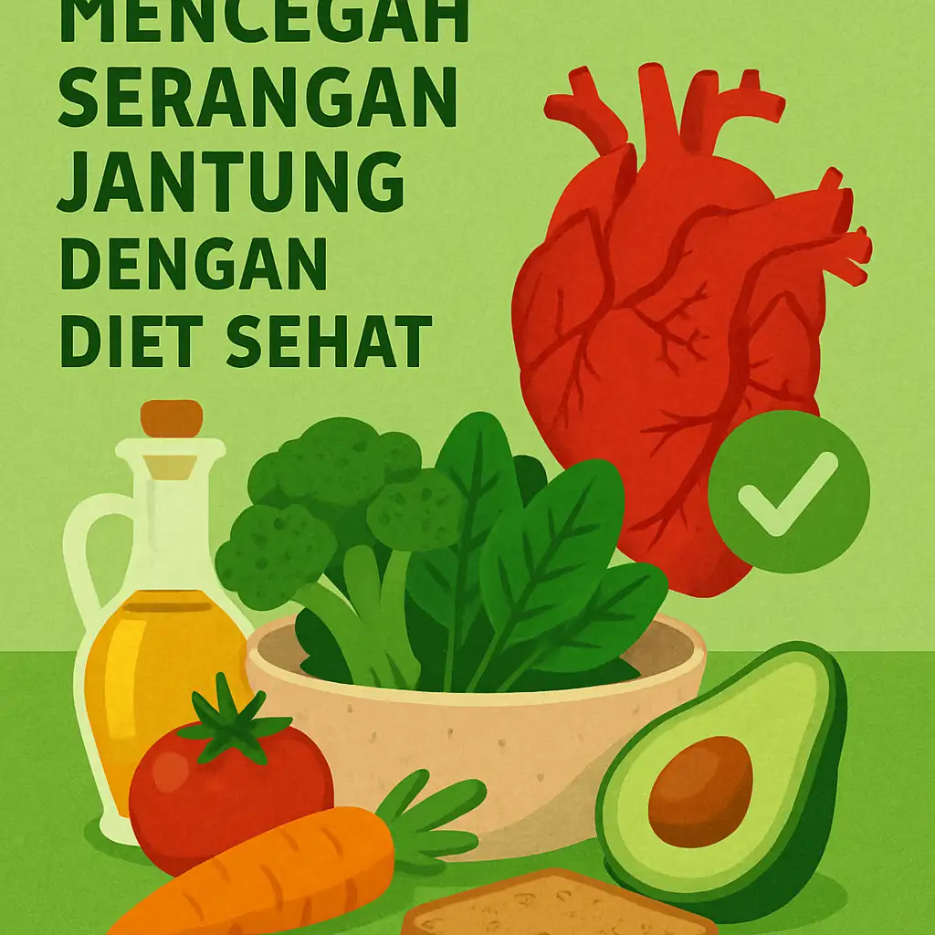 Mencegah Serangan Jantung dengan Diet Sehat